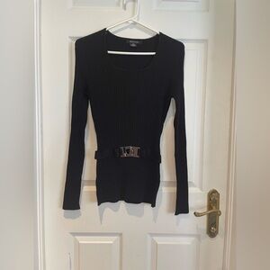 DULCINEA long sleeved top with belt